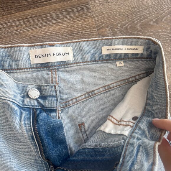 Denim Forum The '90s Danny Hi-rise Baggy Jean - Picture 2 of 2